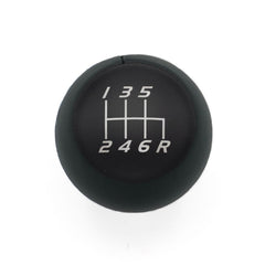 Billetworkz Fusion Weighted Shift Knob 6-Speed Leather Matte Black Subaru WRX 15-26 / STI 04-21 | BW-KNB-SUB6-VEL6-MBLK-FUL