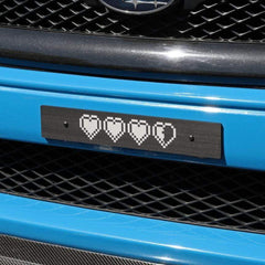 Billetworkz "Life Hearts" Plate Delete Subaru WRX 2008-2021 / STI 2008-2021 💗 | BW-LPD-LHRT-JDM