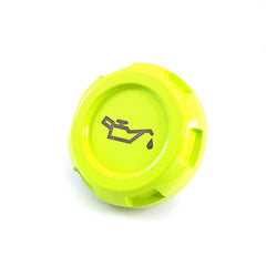Billetworkz Oil Cap Engraved Zero Series Neon Yellow Subaru WRX 02-26 / STI 04-21 / BRZ 13-26 | BW-EBCZ-SUB-OIL-NYEL-E