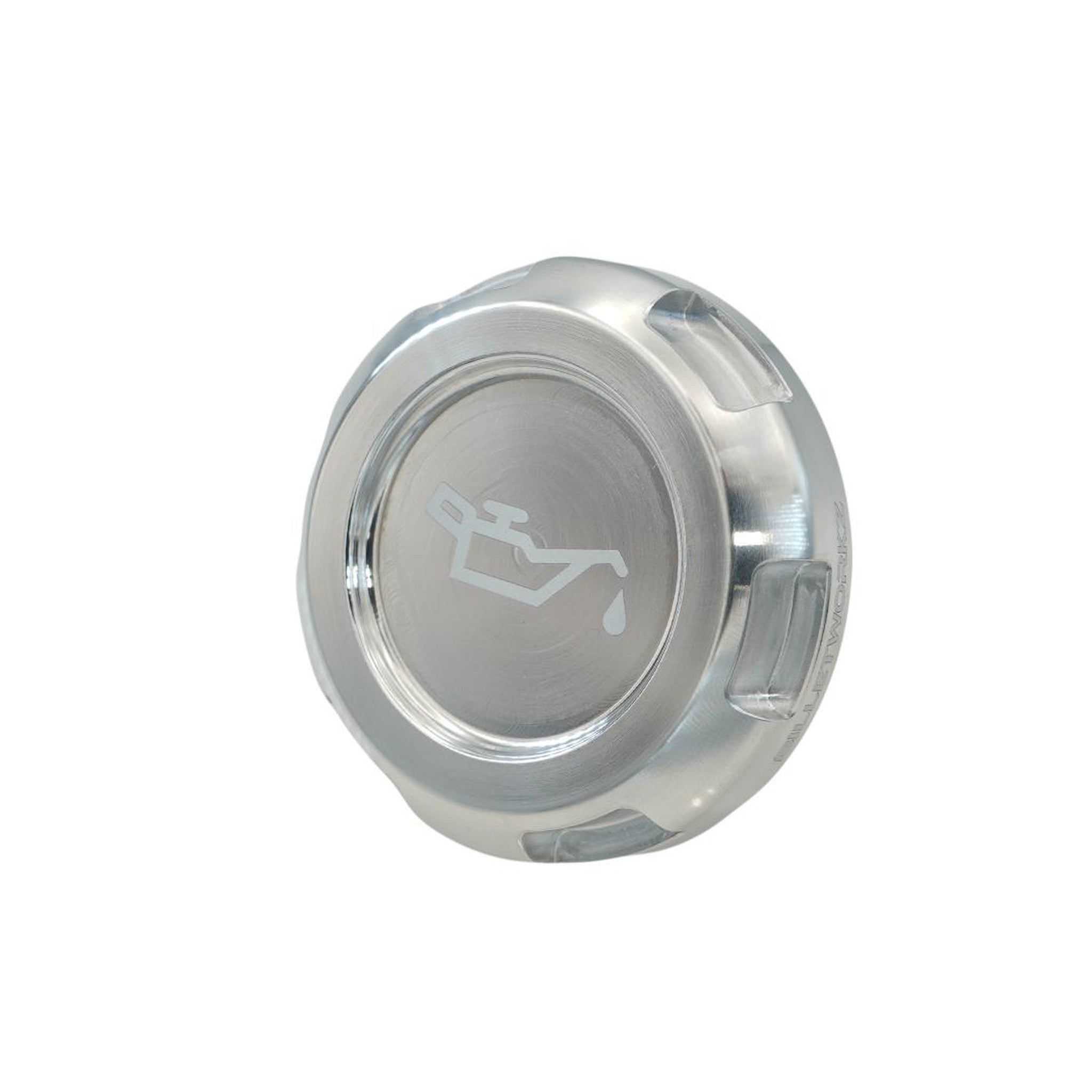 Billetworkz Oil Cap Engraved Zero Series Silver Subaru WRX 02-26 / STI 04-21 / BRZ 13-26 | BW-EBCZ-SUB-OIL-SIL-E