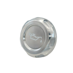 Billetworkz Oil Cap Engraved Zero Series Silver Subaru WRX 02-26 / STI 04-21 / BRZ 13-26 | BW-EBCZ-SUB-OIL-SIL-E