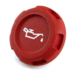 Billetworkz Oil Cap Engraved Zero Series Wrinkle Red Subaru WRX 02-26 / STI 04-21 / BRZ 13-26 | BW-EBCZ-SUB-OIL-RWR-E