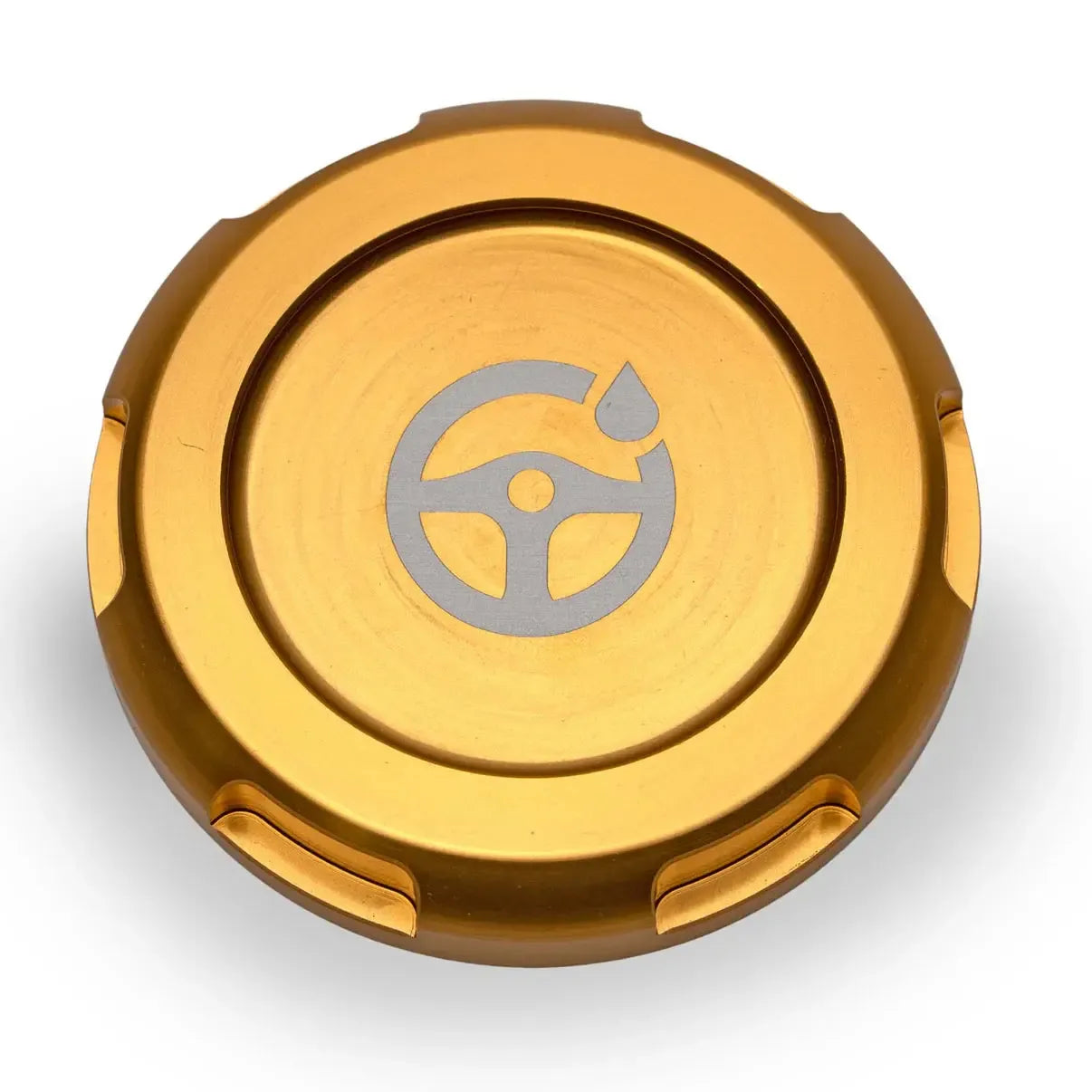 Billetworkz Power Steering Fluid Cap Engraved Zero Series Gold Subaru WRX 08-14 / STI 08-21