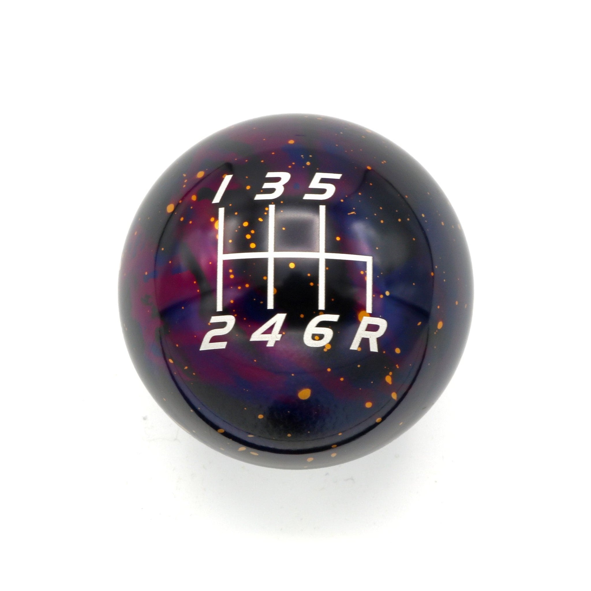 Billetworkz Shift Knob 6-Speed Lightbulb Purple Cosmic Subaru WRX 2015-2026 / STI 04-21 | BW-KNB-WRX6-VEL6-PC-LB