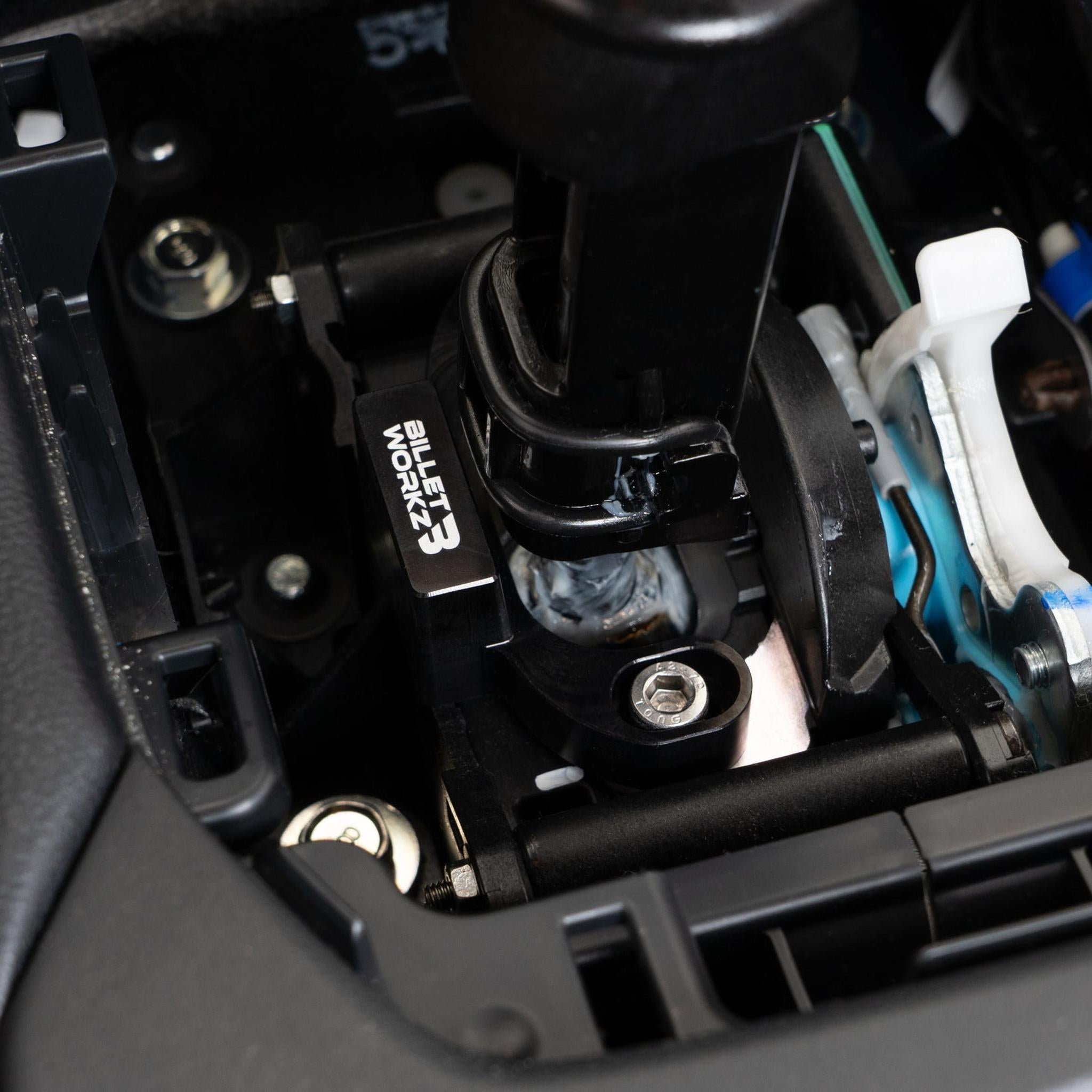 Billetworkz Shifter Stop Black Subaru WRX 2015-2026 | BW-SSTOP-VA-BLK