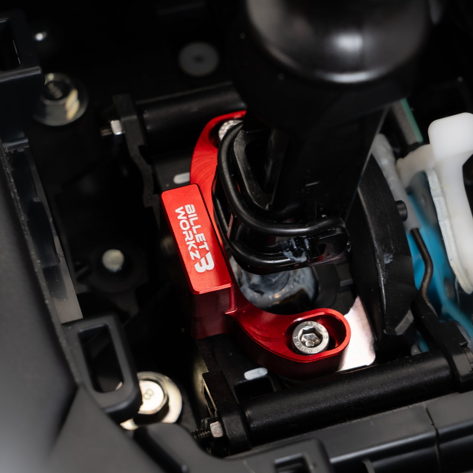 Billetworkz Shifter Stop Red Subaru WRX 2015-2026 | BW-SSTOP-VA-RED