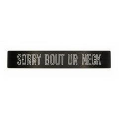 Billetworkz "Sorry Bout Ur Neck" Plate Delete Subaru WRX 2008-2014 / STI 2008-2014
