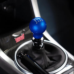Billetworkz Weighted Shift Knob 6-Speed Lightbulb Candy Blue Subaru WRX 15-25 / STI 04-21 | BW-KNB-WRX6-VEL6-CBLU-LB