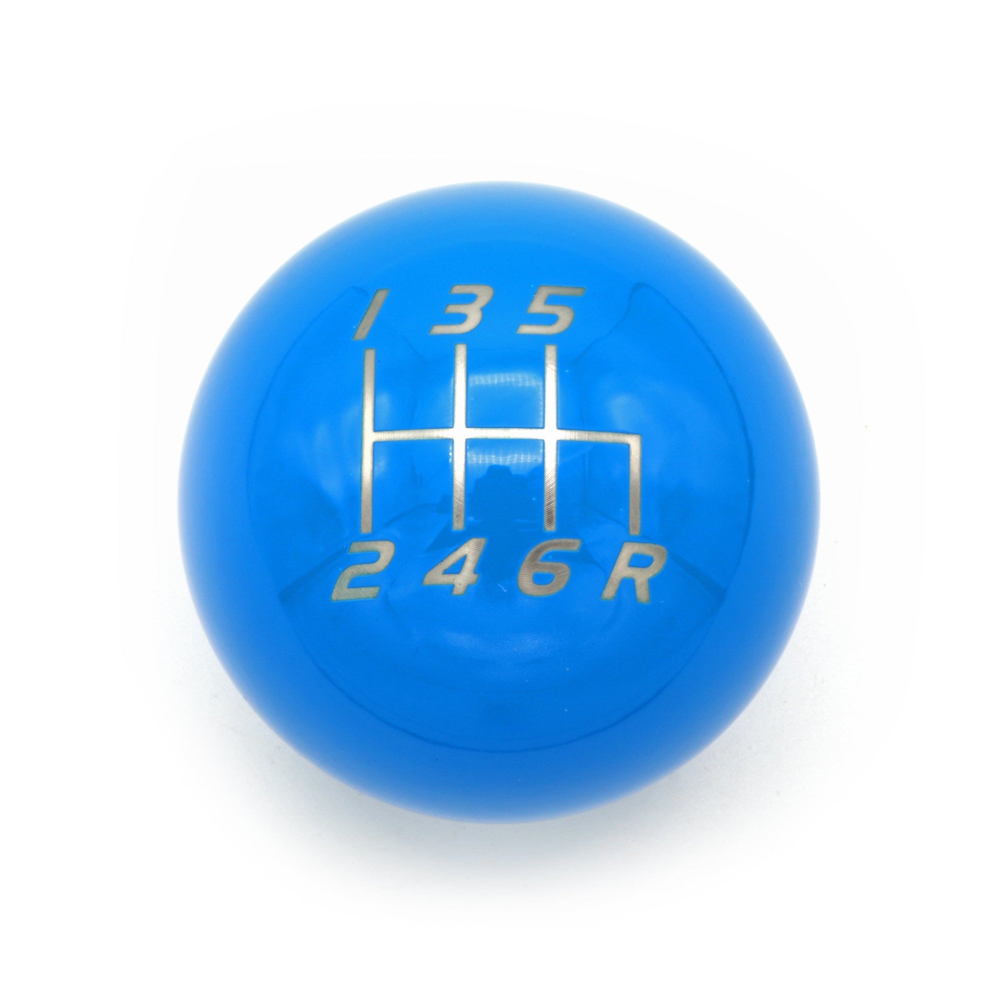 Billetworkz Weighted Shift Knob 6-Speed Lightbulb Hyper Blue Subaru WRX 15-26 / STI 04-21 | BW-KNB-WRX6-VEL6-HYBL-LB