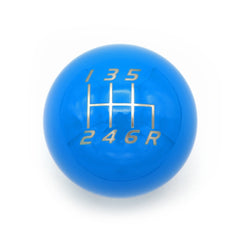Billetworkz Weighted Shift Knob 6-Speed Lightbulb Hyper Blue Subaru WRX 15-26 / STI 04-21 | BW-KNB-WRX6-VEL6-HYBL-LB