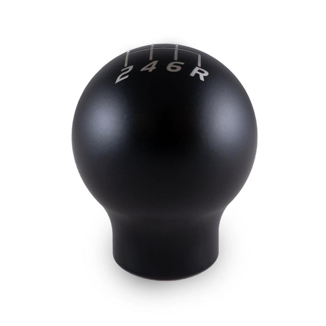 Billetworkz Weighted Shift Knob 6-Speed Lightbulb Matte Black Subaru WRX 15-26 / STI 04-21 Matte Black | BW-KNB-WRX6-VEL6-MBLK-LB