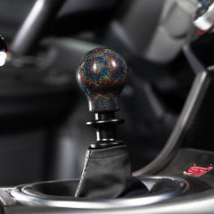 Billetworkz Weighted Shift Knob 6-Speed Lightbulb Rainbow Sparkle Subaru WRX 15-26 / STI 04-21 | BW-KNB-WRX6-VEL6-RBSP-LB