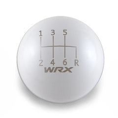 Billetworkz Weighted Shift Knob WRX 6-Speed Engraving Subaru 6MT WRX 15-26 / STI 04-21