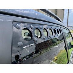 Billetworkz Window Vents Wire Mesh Subaru Forester 2009-2013 | BW-WV-SUB-SH-BK-WM