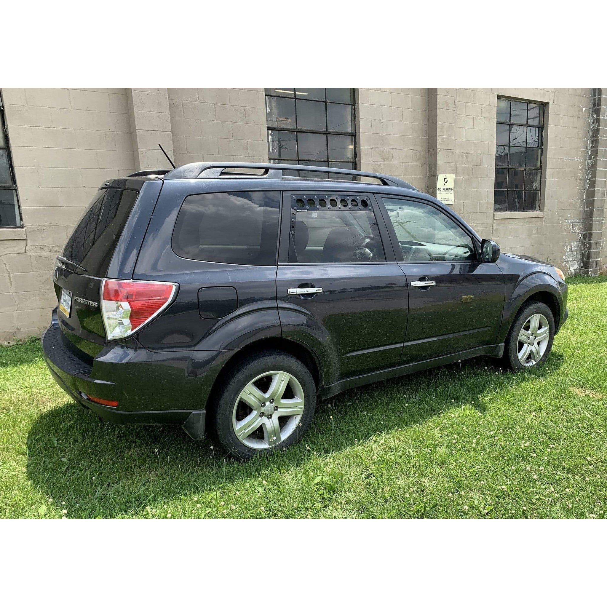 Billetworkz Window Vents Wire Mesh Subaru Forester 2009-2013 | BW-WV-SUB-SH-BK-WM