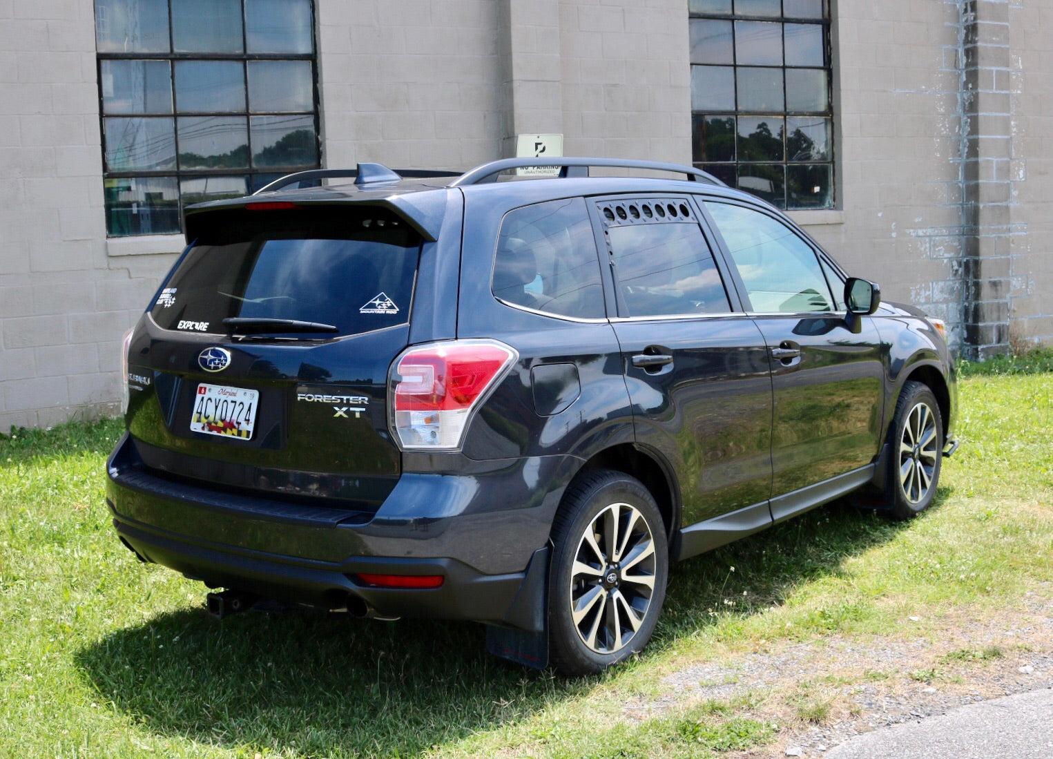 Billetworkz Window Vents No Mesh Subaru Forester 2014-2018 | BW-WV-SUB-SJ-BK-NM