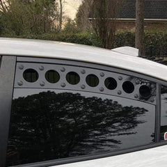 Billetworkz Window Vents Wire Mesh Subaru Impreza Sedan 2017-2023 | BW-WV-SUB-IMP-BK-WM