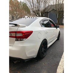 Billetworkz Window Vents Wire Mesh Subaru Impreza Sedan 2017-2023 | BW-WV-SUB-IMP-BK-WM