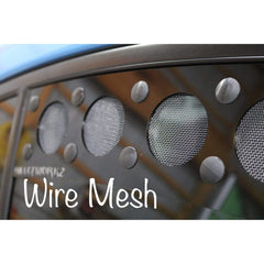 Billetworkz Window Vents Wire Mesh Subaru WRX / STI 2008-2014 | BW-WV-SUB-GR-BK-WM