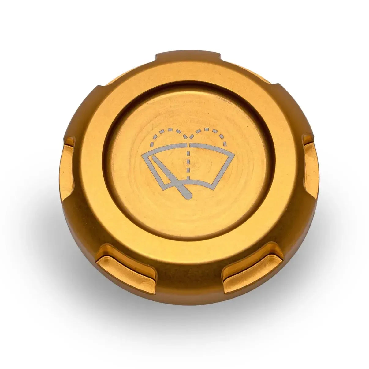 Billetworkz Wiper Fluid Cap Engraved Zero Series Gold Subaru WRX 02-26 / STI 04-21