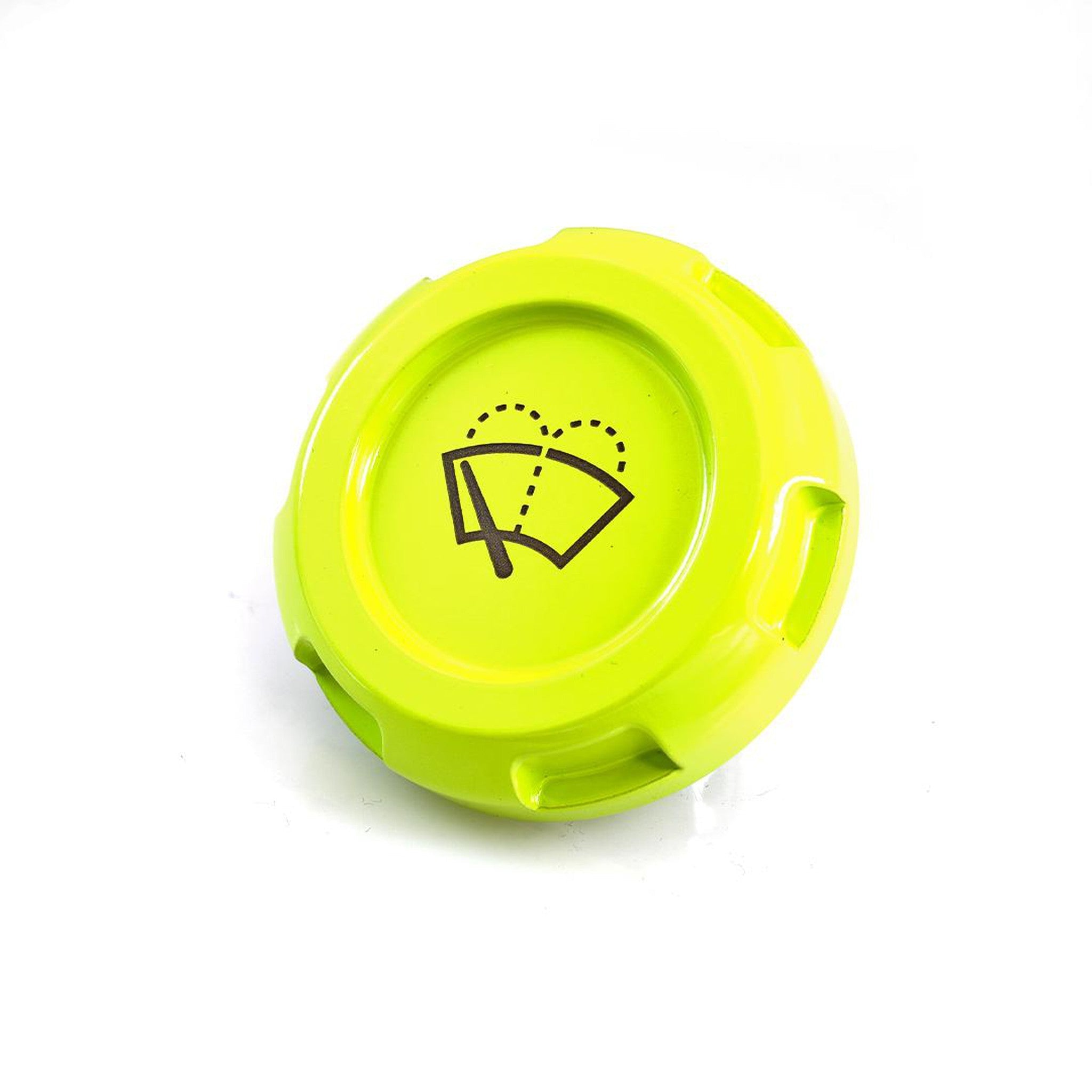Billetworkz Wiper Fluid Cap Engraved Zero Series Neon Yellow Subaru WRX 02-26 / STI 04-21 | BW-EBCZ-SUB-WIP-NYEL-E