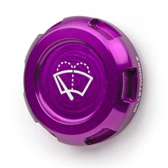 Billetworkz Wiper Fluid Cap Engraved Zero Series Purple Subaru WRX 02-26 / STI 04-21