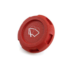 Billetworkz Wiper Fluid Cap Engraved Zero Series Wrinkle Red Subaru WRX 02-26 / STI 04-21 | BW-EBCZ-SUB-WIP-RWR-E
