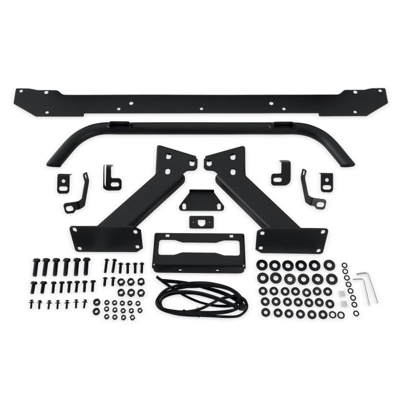 Body Armor 4x4 HiLine Front Winch Bumper Subaru Crosstrek 2018-2024 | SU-19339