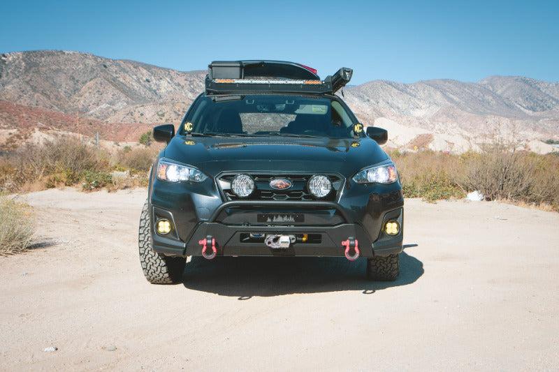 Body Armor 4x4 HiLine Front Winch Bumper Subaru Crosstrek 2018-2024 | SU-19339