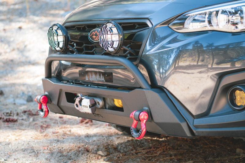 Body Armor 4x4 HiLine Front Winch Bumper Subaru Crosstrek 2018-2024 | SU-19339