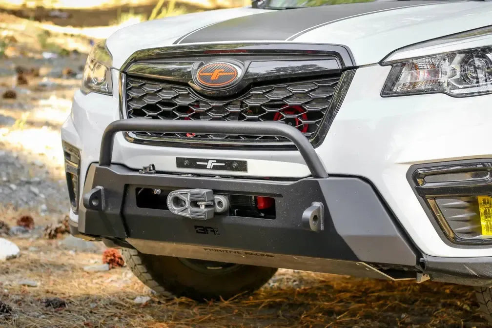 Body Armor 4x4 HiLine Front Winch Bumper Subaru Forester 2019-2024 | SU-19340