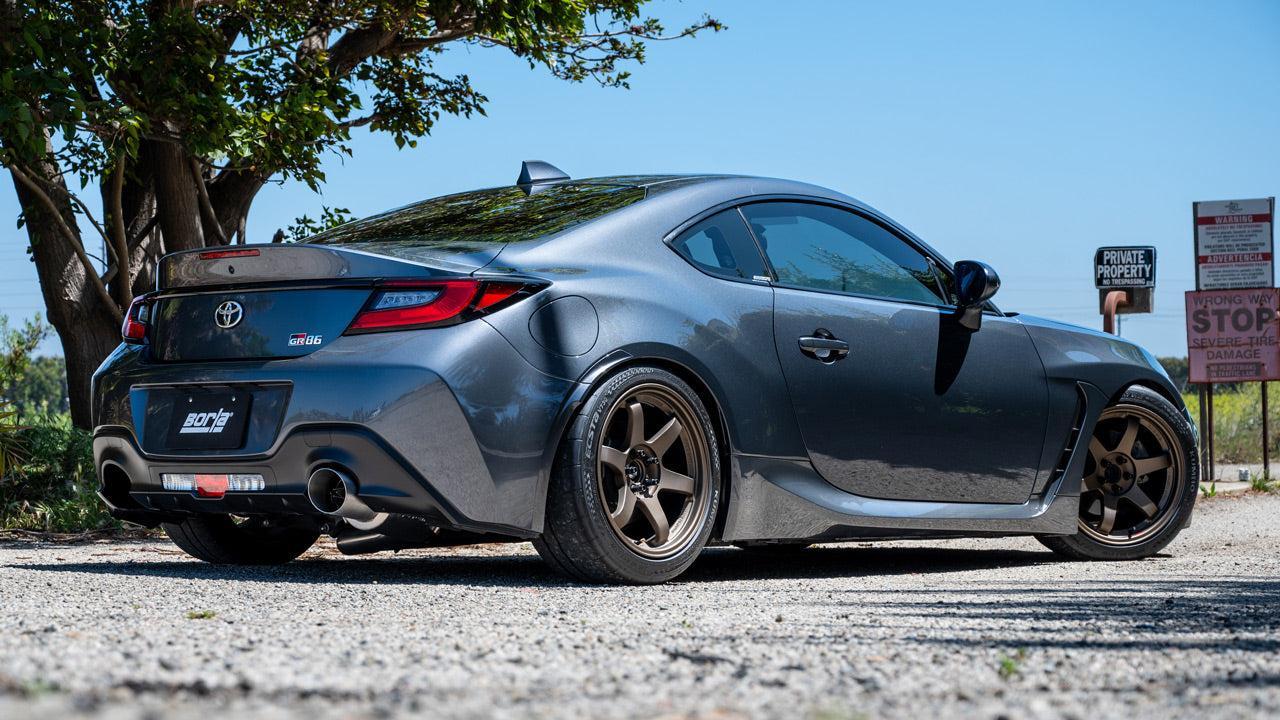 Borla ATAK Cat Back Exhaust 4.5in Stainless Tips Subaru BRZ / Toyota GR86 2022-2026 | 140912