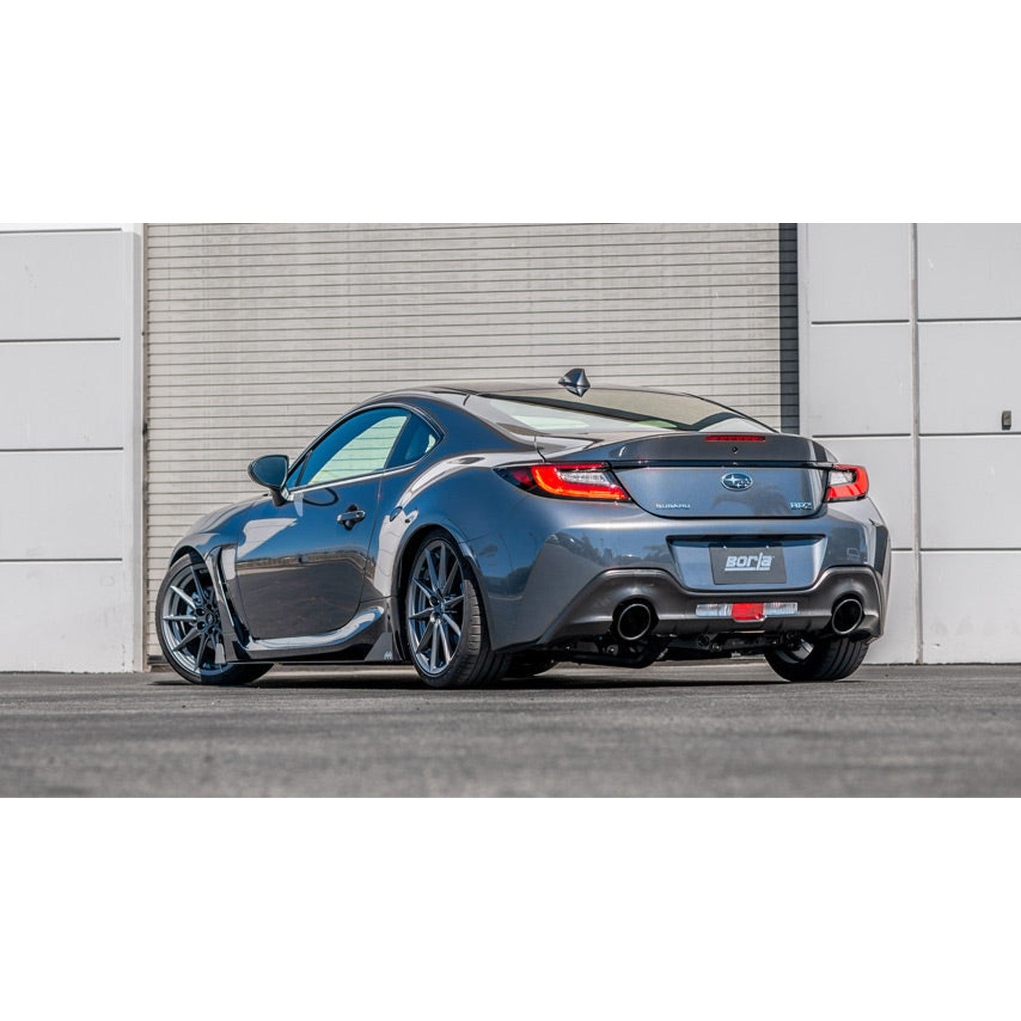 Borla ATAK Cat Back Exhaust Black Chrome Tips Subaru BRZ / Toyota GR86 2022-2026 | 140910BC