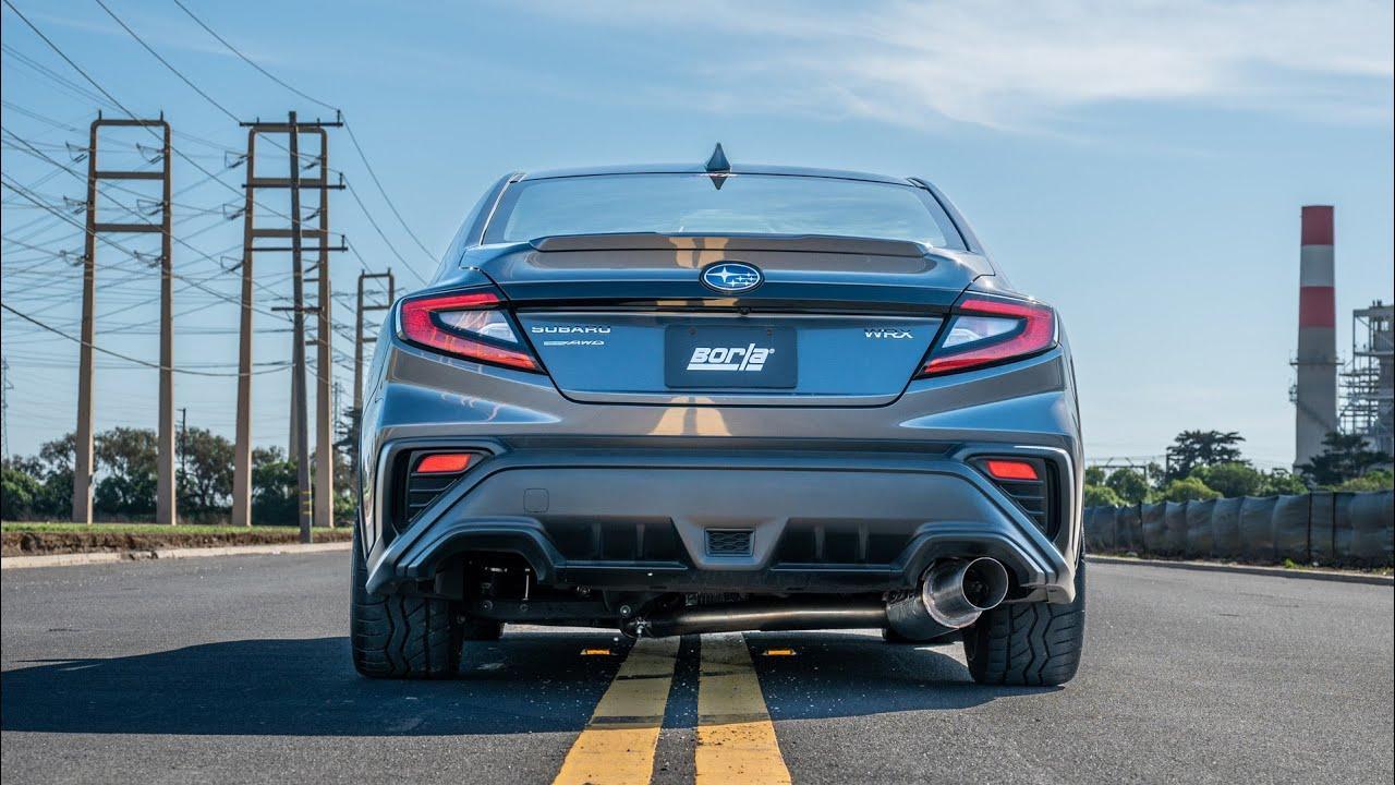 Borla ATAK Cat Back Exhaust Subaru WRX 2022-2026 | 140931