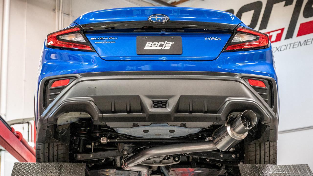 Borla ATAK Cat Back Exhaust Subaru WRX 2022-2026 | 140931
