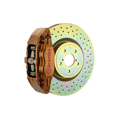 Brembo Front Gold Drilled Brake Kit Subaru WRX 2015-2021 | 1E4.6003A4