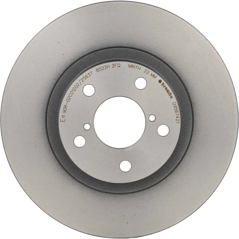 Brembo OE UV Coated Front Brake Rotor Subaru WRX 2006-2014 / BRZ 2013-2016 | 09.5674.21