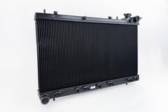CSF All Aluminum Radiator Black Subaru Forester XT 2006-2008 w/ MT| 7235B