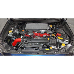 Clearance / OPEN BOX AEM Wrinkle Red Cold Air Intake Subaru WRX STI 2015-2017 | 21-735WR