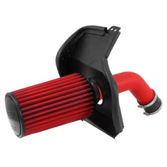 Clearance / OPEN BOX AEM Wrinkle Red Cold Air Intake Subaru WRX STI 2015-2017 | 21-735WR