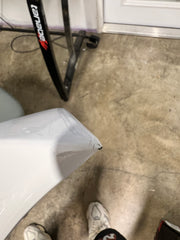 Clearance / OPEN BOX Noble RD3 Style Duckbill Spoiler (Ceramic White - M6Y) Subaru - 22+ WRX