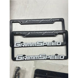 Clearance / OPENBOX Grimmspeed License Plate Relocation Kit |094062 - 2009-2015 Nissan GT-R