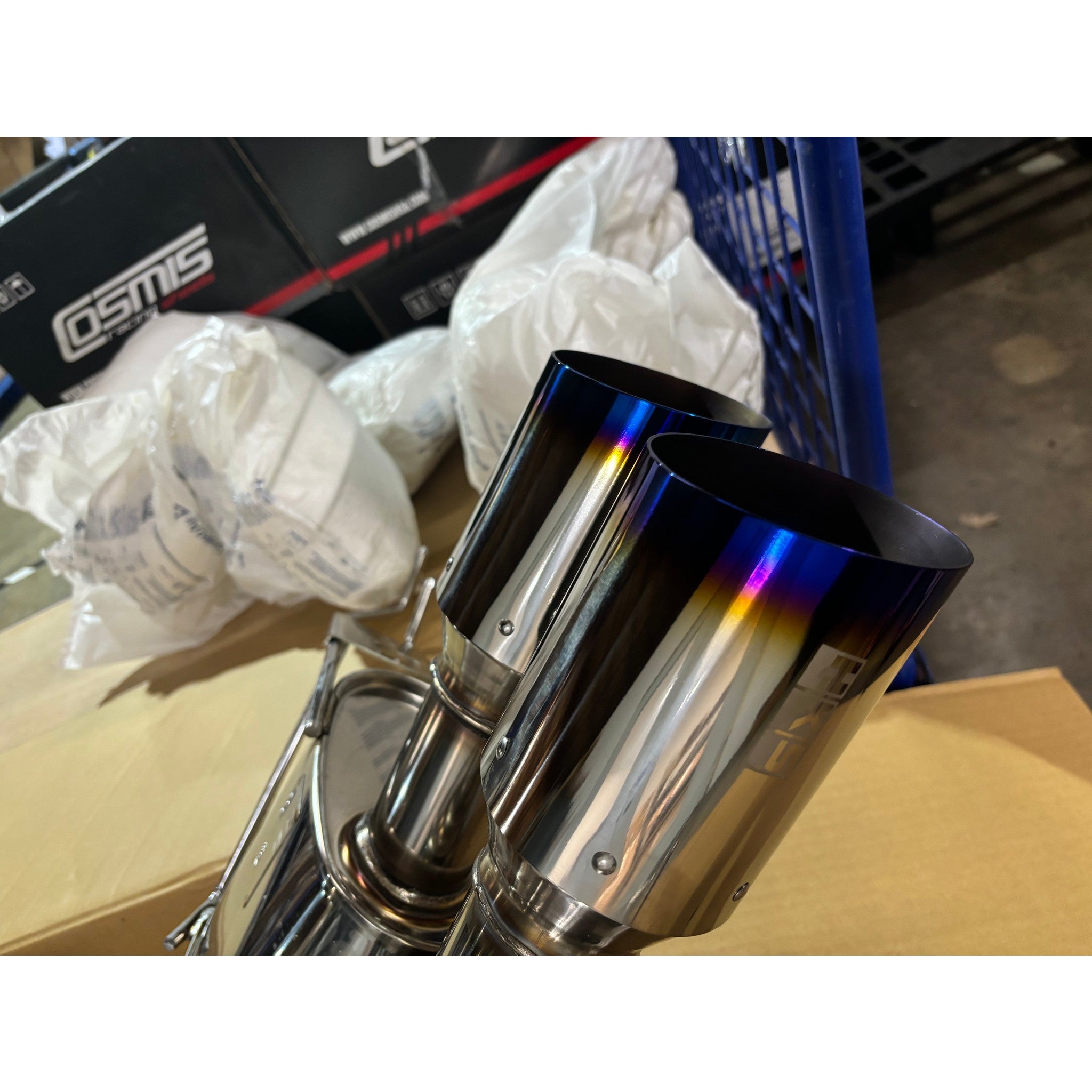 Clearance / OPENBOX MUFFLER PIECE ONLY HKS Legamax Premium Cat Back Exhaust Honda Civic Hatchback 1.5T 2017-2021 | 31021-AH004