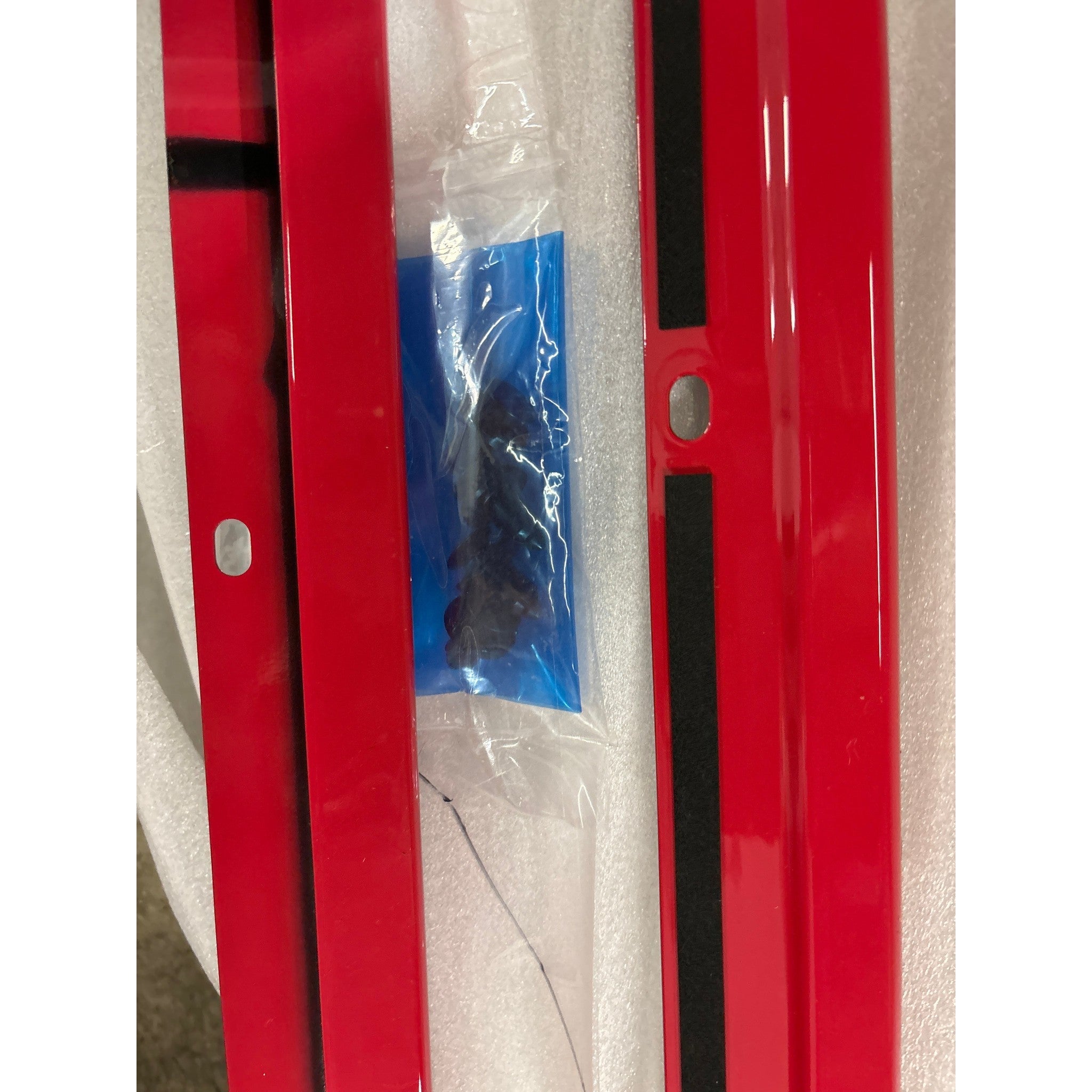 Clearance / OPENBOX Subaru OEM STI Under Spoiler Side Skirts Subaru WRX 2022-2026 - Red | E2610VC120