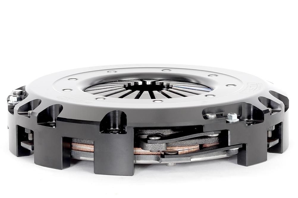 Clutch Masters 850 Strapped Series Twin Disc Clutch Kit w/ Steel Flywheel Subaru STI 2004-2021 | 15017-TDFS-SHV