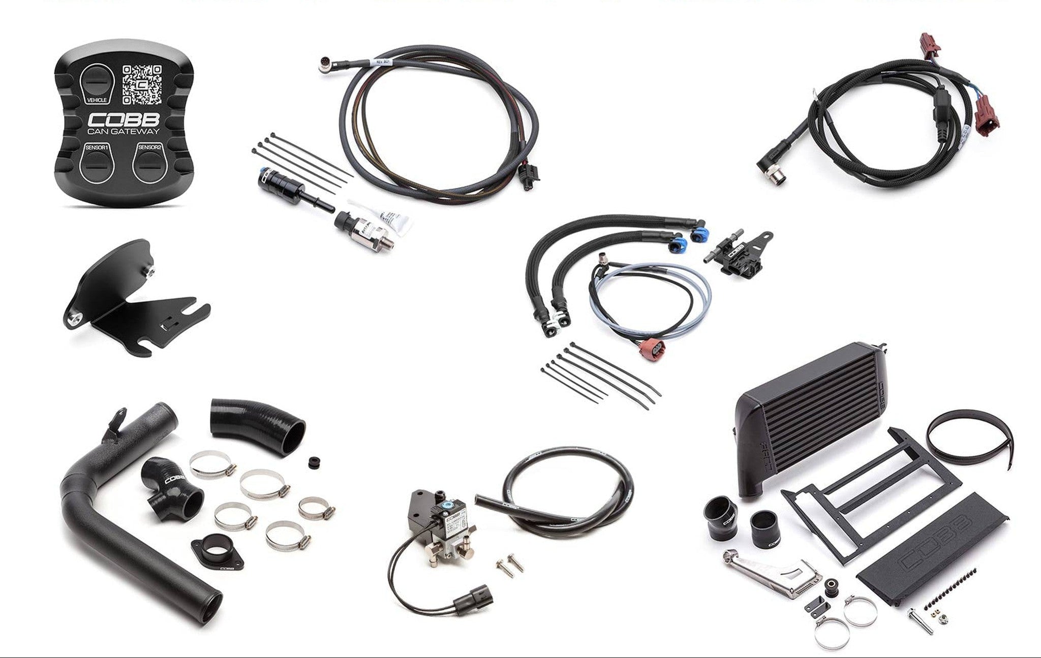 Cobb 2018-2021 Subaru WRX Black Stage 1+ to NexGen Stage 2 + CAN Flex Fuel Power Package | SUB004NG2W-BK2FF-S1P-UP