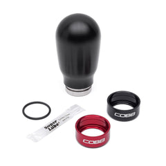 Cobb Black 6-Speed Tall Weighted Shift Knob Subaru WRX 15-26 / STI 04-14 / Legacy GT 06-09 | 213370-BK
