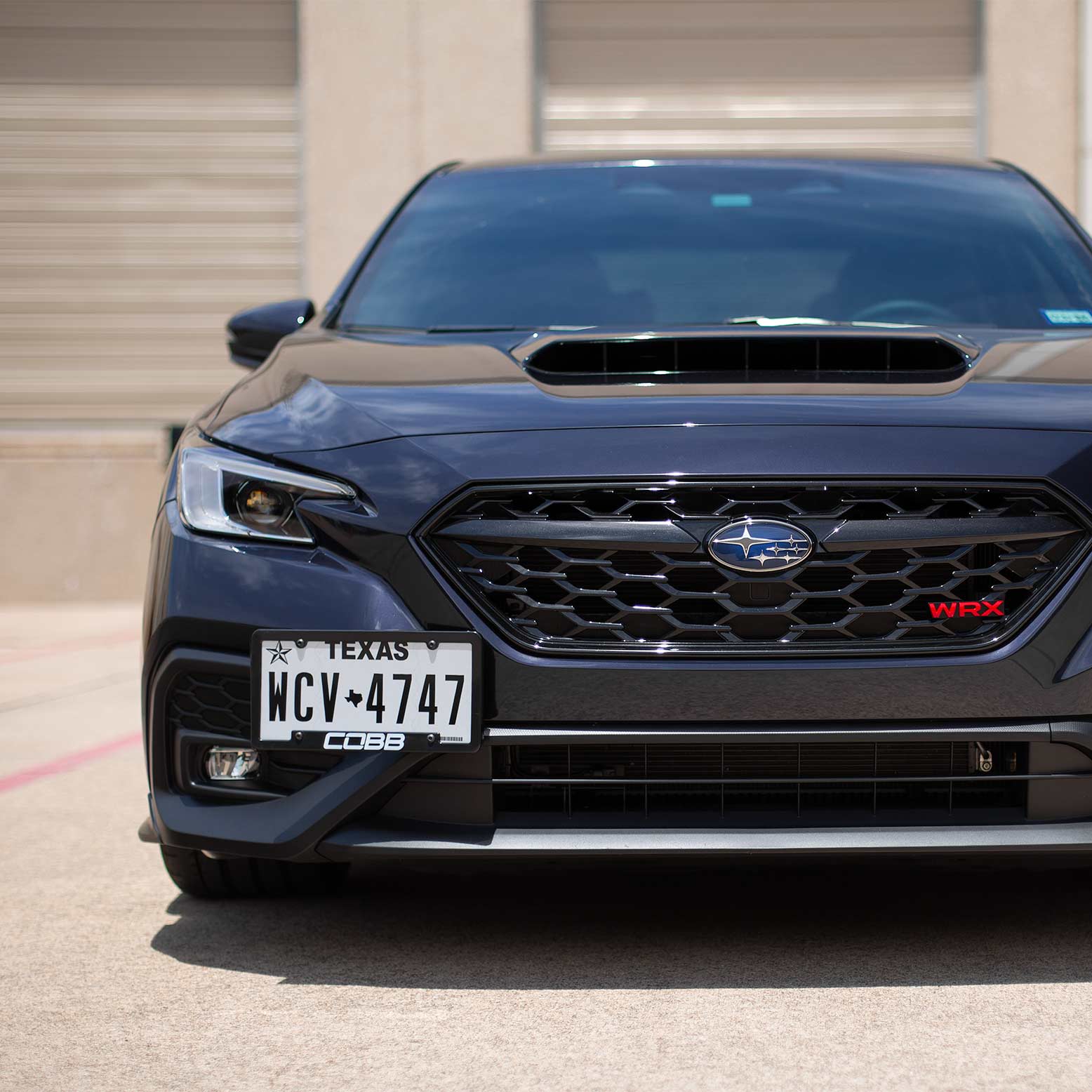 Cobb License Plate Relocation Mount WRX / STI 15-25 / BRZ 13-26 / FR-S 13-16 / 86 / GR86 17-26 | 861600