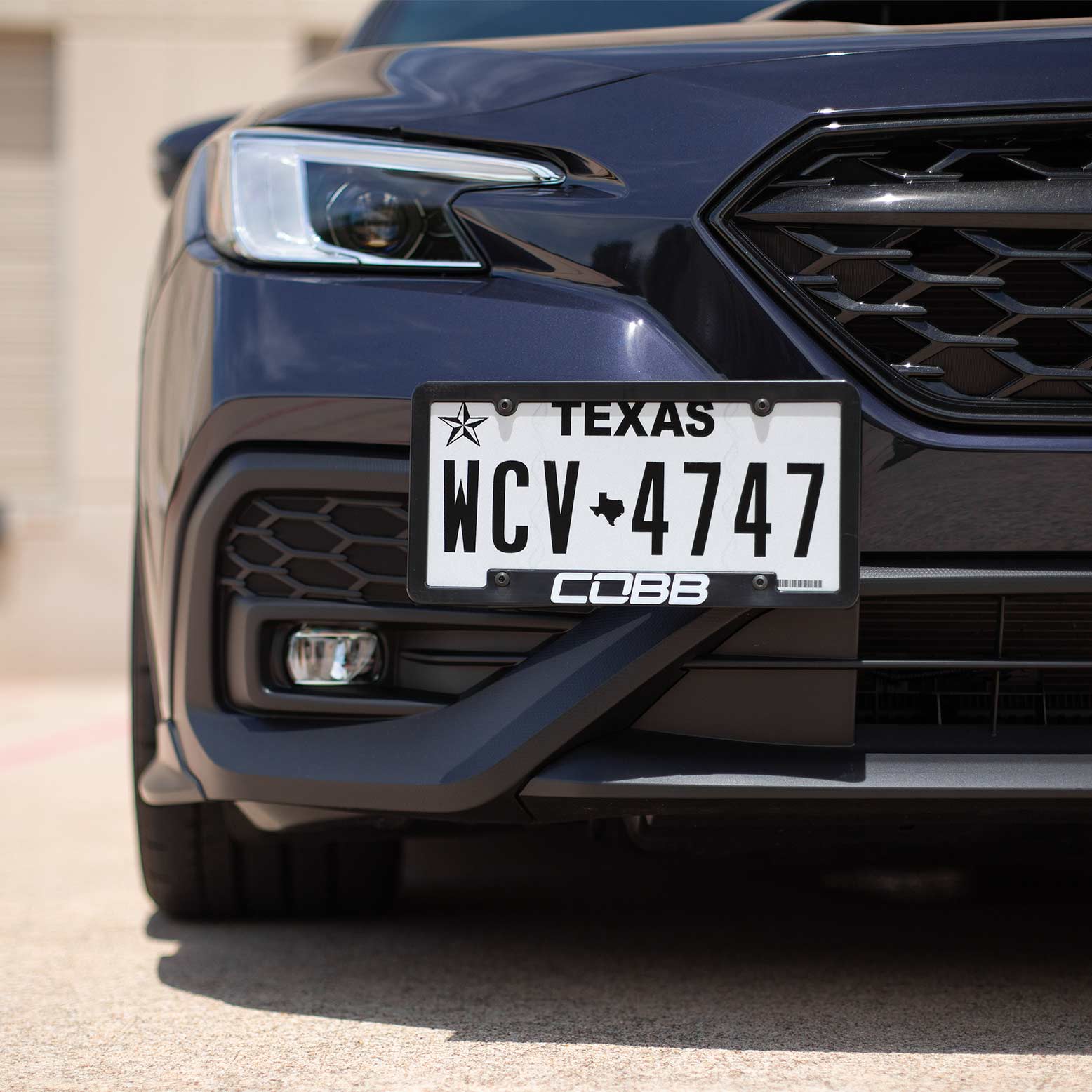 Cobb License Plate Relocation Mount WRX / STI 15-25 / BRZ 13-26 / FR-S 13-16 / 86 / GR86 17-26 | 861600