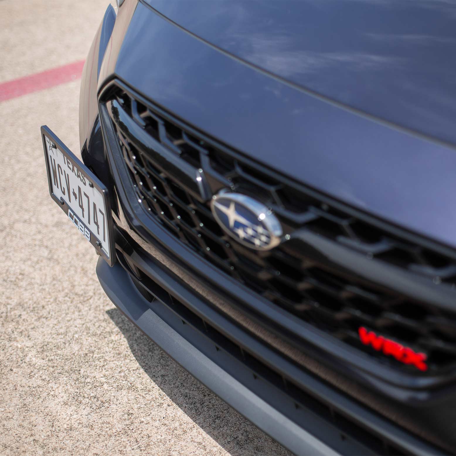 Cobb License Plate Relocation Mount WRX / STI 15-25 / BRZ 13-26 / FR-S 13-16 / 86 / GR86 17-26 | 861600